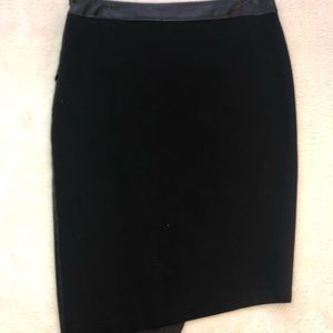 Leather skirt